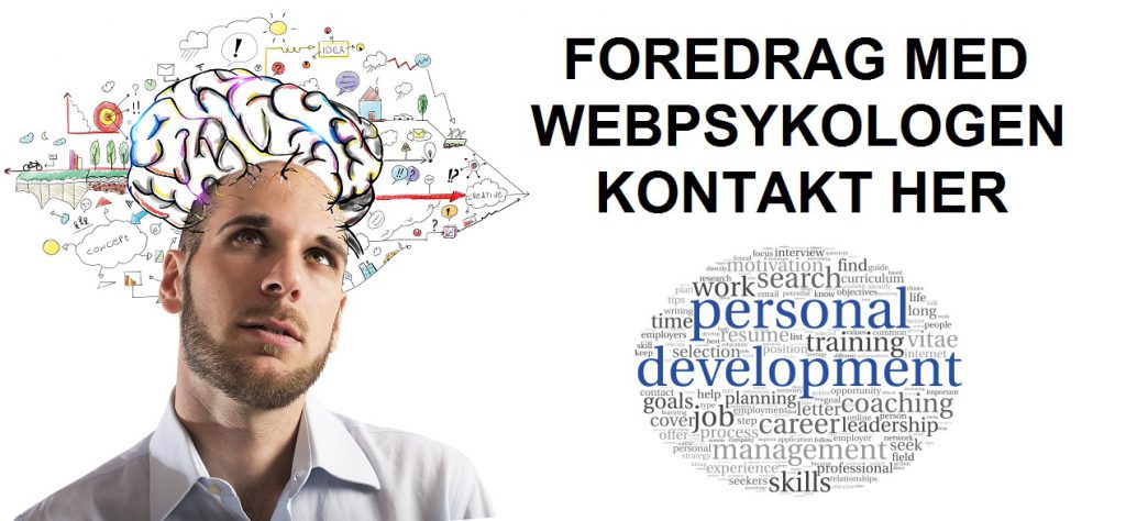 Foredrag med webpsykologen