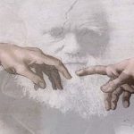 Hands of God and Adam and Darwin
