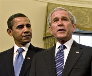 Bush og Obama