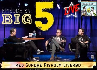 #134 – Personlighetstest av Dag Sørås og Gunnar Tjomlid