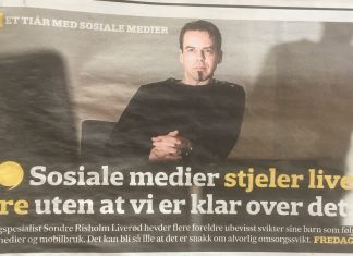 Sosiale medier stjeler livet